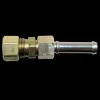 Transmission Line Adapter - 3/8" Steel Compression to 5/16" Rubber - 1 per Bag