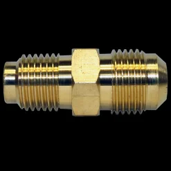 Transmission Line Connector - 3/8 x 1/4 NPT x 5/8-18 - Dodge 2003-1990