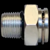 Transmission Line Connector 3/8" x 3/8-18 Chevrolet 2002-1988, GMC 2002-1988