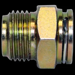 Transmission/Oil Cooler Line Connector - 3/8" x 5/8-18 - GM 2006-1996 - 1 per Bag