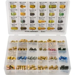 Tube Nut, Union, Adapter Fitting Assortment, 24 SKU, BLFA-5