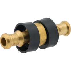 Union Push-On, Brass, 1/4", Bag of 10