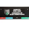 Wall Display, Poly-Armour PVF Steel Brake Lines Domestic, No Lines