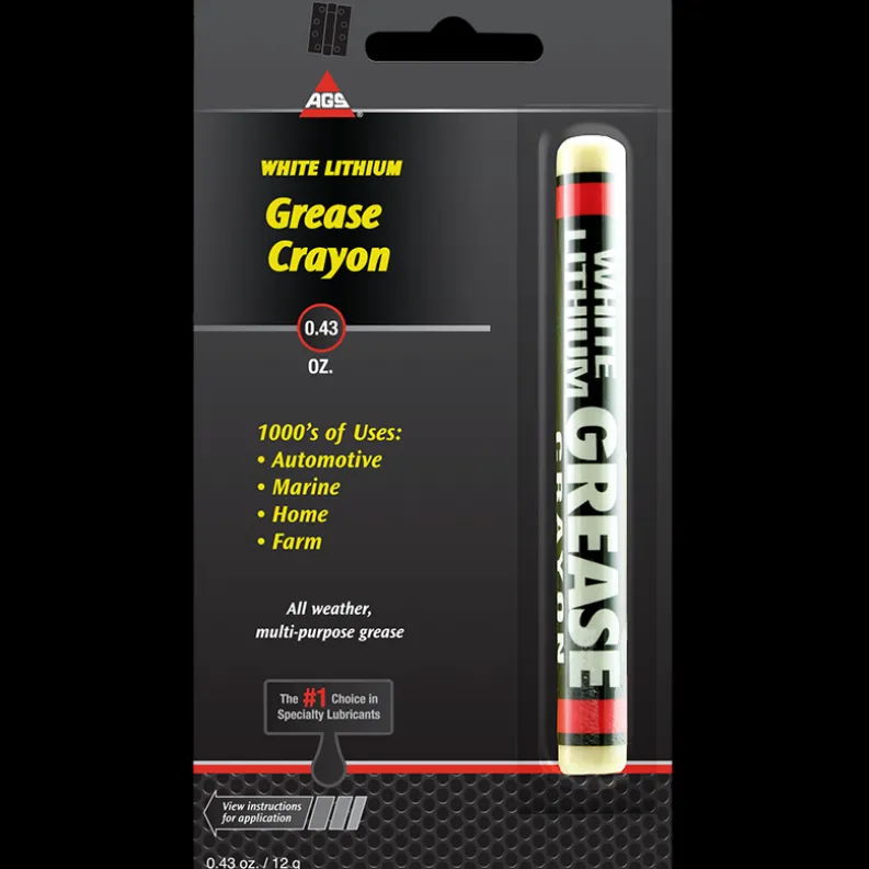 White Lithium Crayon, Grease Stick